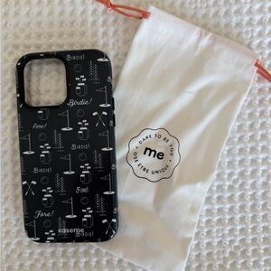 Dark blue Golf Themed Phone Case